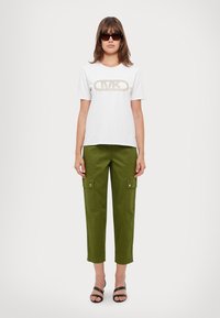 MICHAEL Michael Kors GROMMET EMPIRE - T-shirt basique - white