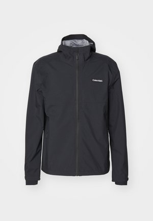 Calvin Klein Golf FEATHER DRY WATERPROOF SHELL JACKET - Regenjacke / wasserabweisende Jacke - black