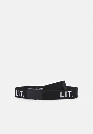 LIT BELT EXTRA LONG UNISEX - Riem - black