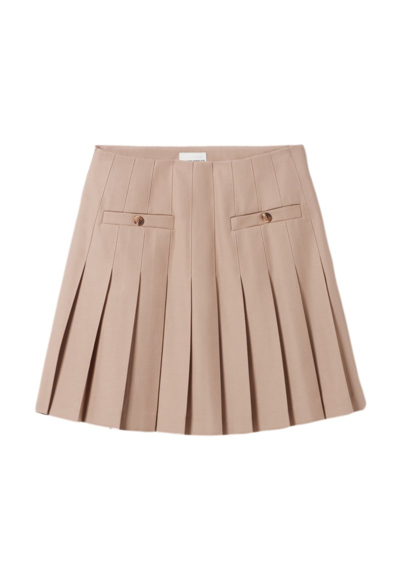 CLAUDIE PIERLOT Plooirok beige CLAUDIE PIERLOT Plooirok beige