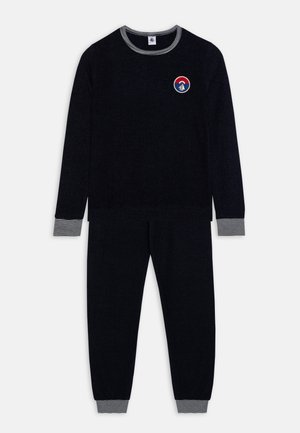 Muts in tricot, voering in fleece marineblauw Petit Bateau | La Redoute Muts in tricot, voering in fleece marineblauw Petit Bateau | La Redoute