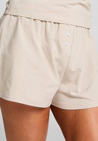 Hunkemöller SET SINGLET - Nachtwäsche Set - beige