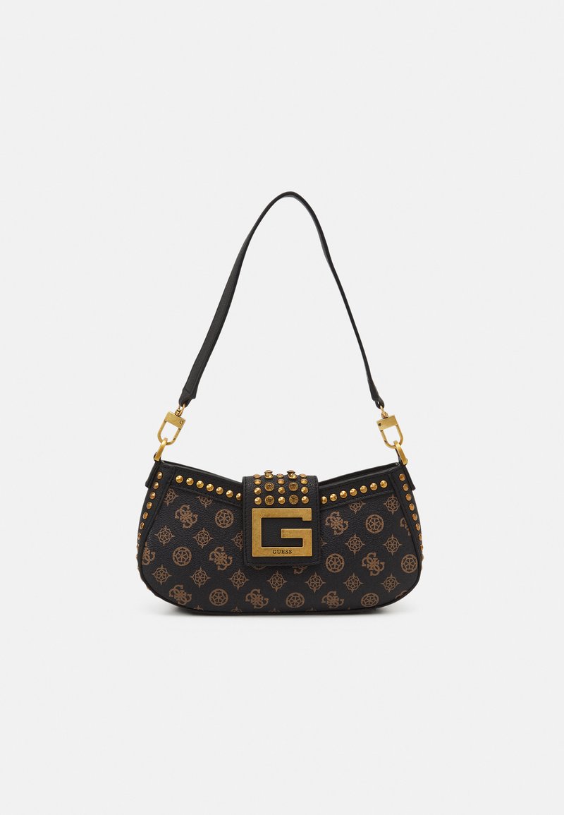 Guess BLING TOP ZIP SHOULDER BAG Handtasche mocha/tan Zalando.de