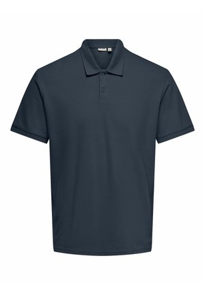 ONSBEN REG SS NOOS - Polo - blue nights