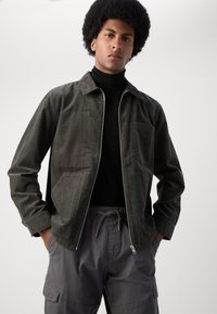 Lindbergh ZIP THROUGH OVERSHIRT - Lichte jas - dark green