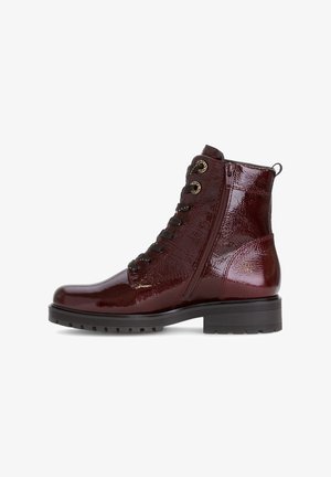 Gabor, Bottines à lacets - bordeaux