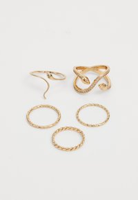 BLANCAN 5 PACK - Anello - gold-coloured