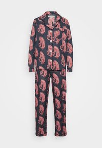Unselected, navy/pink