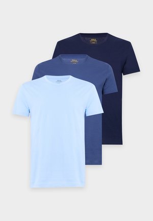 Polo Ralph Lauren CREW UNDERSHIRT 3 PACK - Потник - dark blue