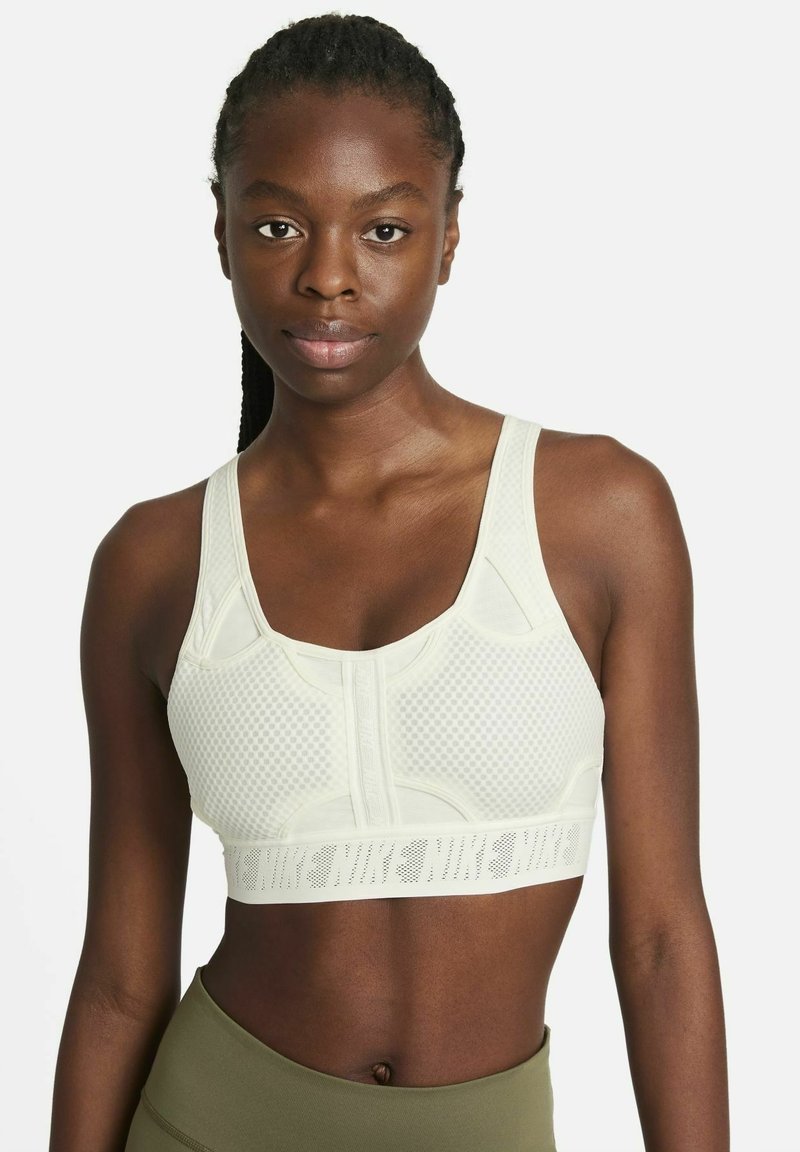 Nike Performance Bra Sport Bh Met Medium Support Sail Sail Sail Whitecrème Zalandonl