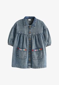 Non sélectionné, blue denim embroidered