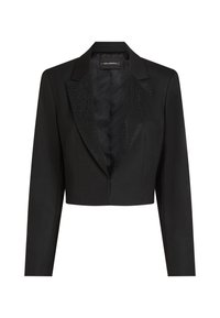 RHINESTONE LAPEL SHORT - Bleizeris - black
