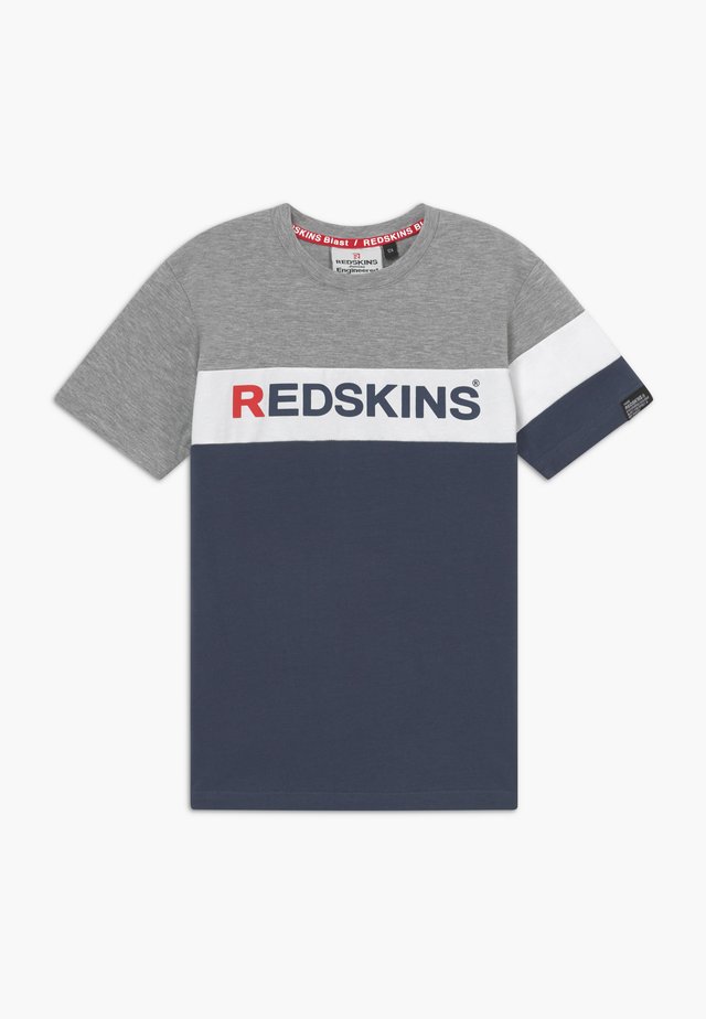 KIDY - Printtipaita - grey/navy