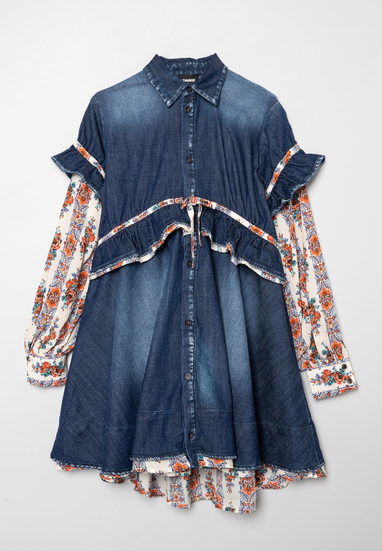 Dsquared2 Jeansjurken blauw