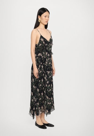 Sea ELIZABETH MIDI TIERED DRESS - Robe longue - black