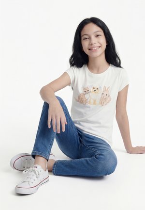 GAP GRAPHIC TEE 2 PACK - T-shirts print - light heather grey