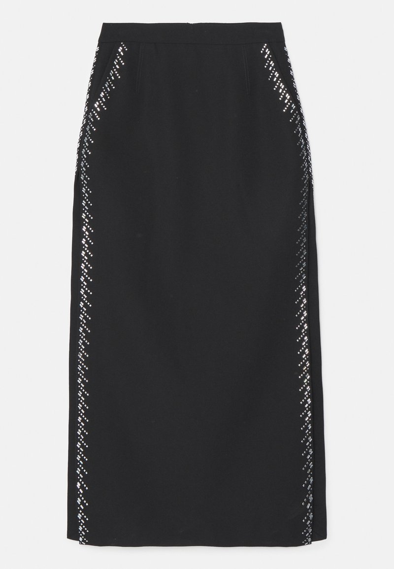 Rabanne JUPE - Gonna lunga - black/nero - Zalando