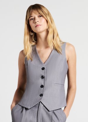 Calliope Weste - grigio ghiaccio melange