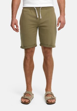 INDICODE JEANS, INDICODE JEANS SHORTS SWEAT INSTORMWIN - Jogginghose - covert green