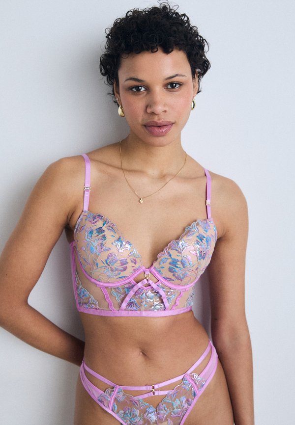 EUPHORIC PADDED CORSET - Underwired bra - lilac
