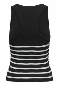 ONLY NORMAL GESCHNITTEN RUNDHALS - Top - black