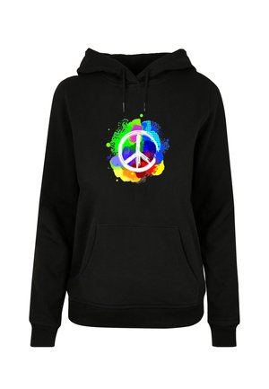 PEACE - GRAFFITI BASIC - Hoodie - black