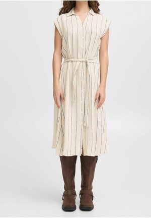 Blusenkleid - mottled beige