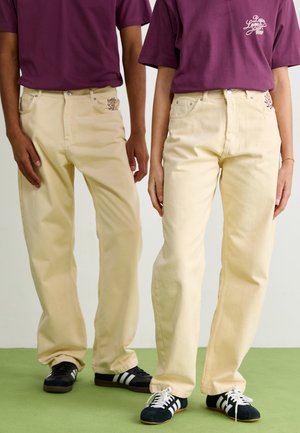 CASUAL UNISEX - Relaxed fit jeans - beige