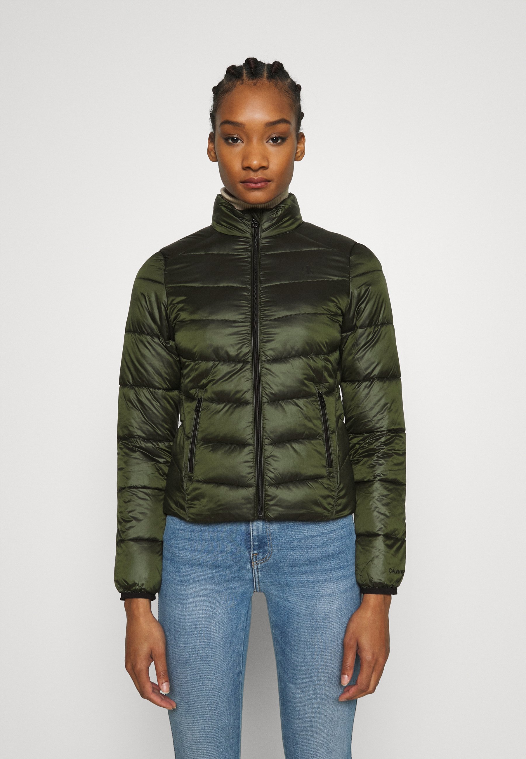 calvin klein shiny jacket