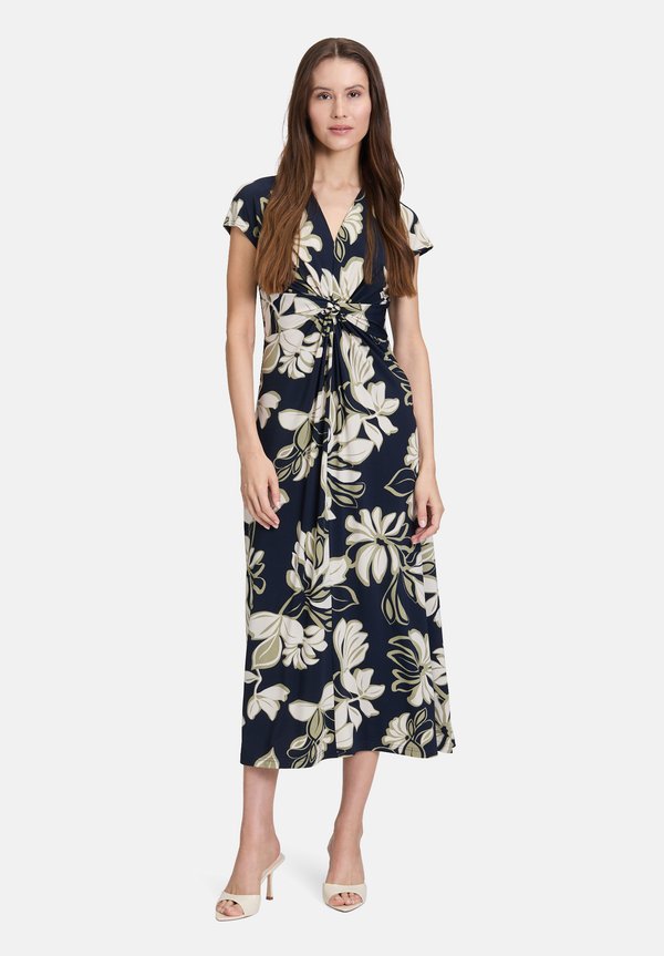 MIDI MIT RAFFUNG - Jerseykleid