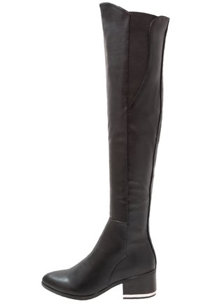 Over-the-knee boots - black