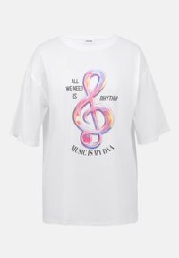UNISEX - T-shirt med print - white