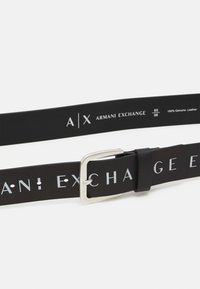Armani Exchange BELT - Cintura - black