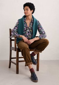 Seasalt Cornwall MISTY SKY - Poloshirt - multi woodblock bloom maritime