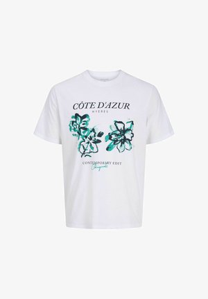 Jack & Jones, T-SHIRT T-SHIRT - T-shirts print - bright white