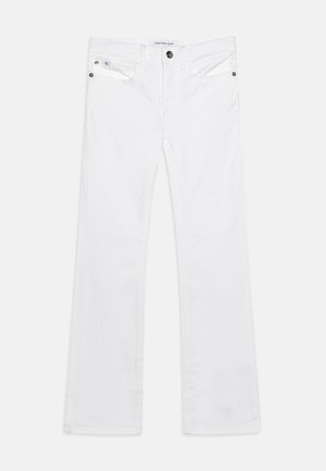 Flared jeans - white denim