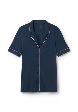 Intimissimi, SHORT-SLEEVED BUTTON-DOWN - Pyjamashirt - blau intense blue