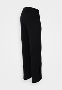 MLFREDERIKKE WIDE SLIT PANTS  - Püksid - black
