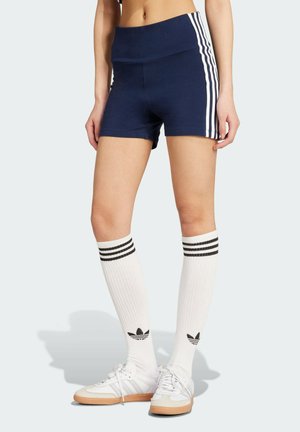 adidas Originals STRIPES BOOTY CO - Shorts - night indigo white