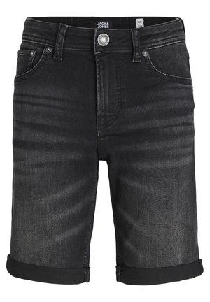 JJIRICK JJORIGINAL - Jeans Shorts - black denim