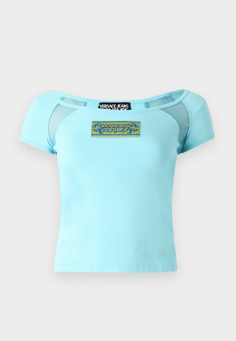 Versace Jeans Couture T-shirt print blauw