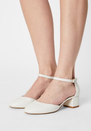 LEATHER - Czółenka - white