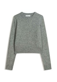 ROUND NECK - Striktrøje - grey