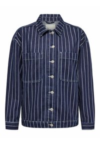 ONLY LANGÄRMELIGE - Jeansjacka - dark blue denim