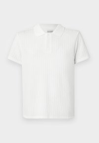 DARIO TEXTURED POLO - Polosärk - pure white