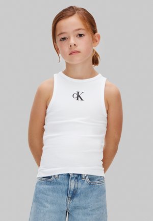 LOGO TANK - Top - white