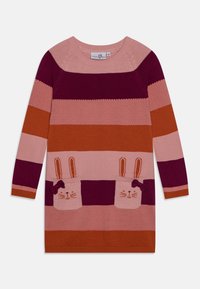 happy girls DRESS BUNNY POCKETS - Stickad klänning - dusty rose