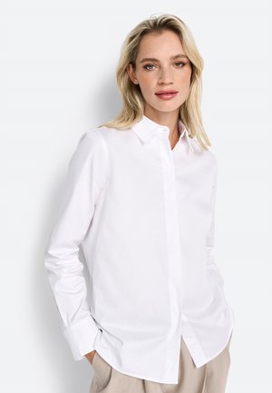Button-down blouse - white