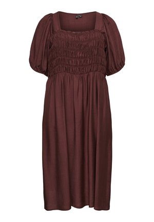 Vero Moda Curve, CNORI SMOCK CALF DRESS - Päevakleit - andorra