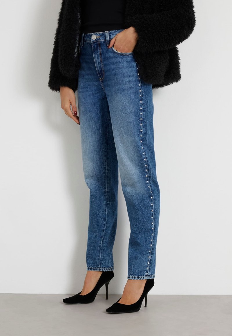 Leggings Guess Sport Aline - Noir - Tissu Stretch Modal/Coton/Élasthanne - Coupe Flatteuse